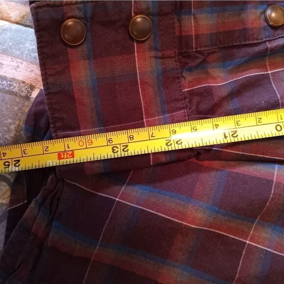 Cody James Men's Regular Fit Plaid Western Pearl Snap Long Sleeve Shirt Size L. - Picture 7 of 9